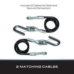 Tie Down detailed wire latch image demonstrating quick, secure connection