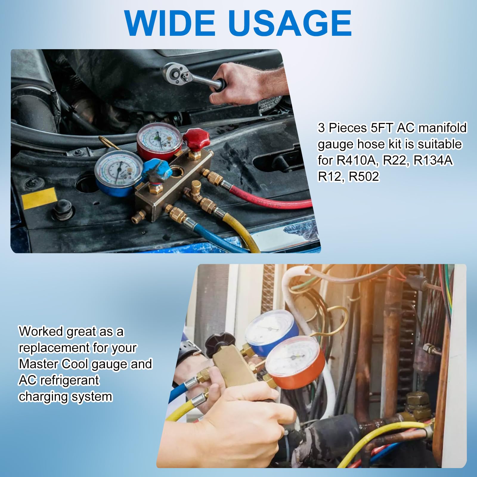 Tigbear rubber hose texture and bend demonstrating flexibility and abrasion resistance for durability