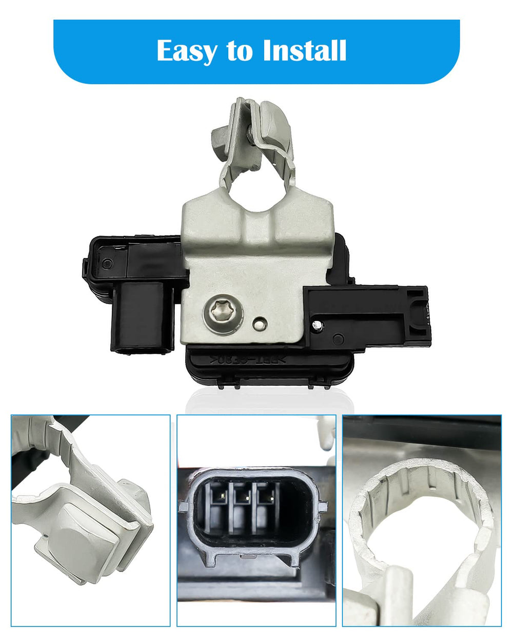 TIKSCIENCE sensor installed on a car battery demonstrating fast five-minute replacement