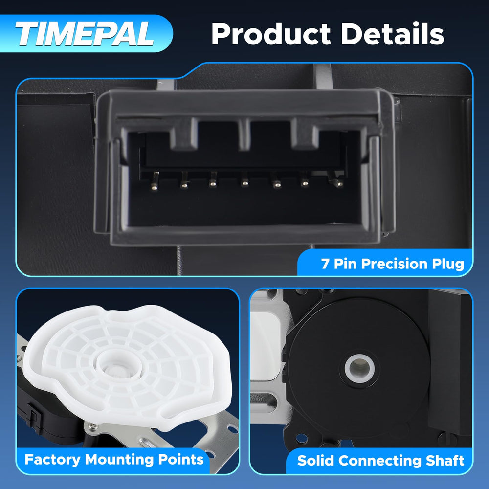 TIMEPAL actuator next to ruler for size comparison aiding correct part selection
