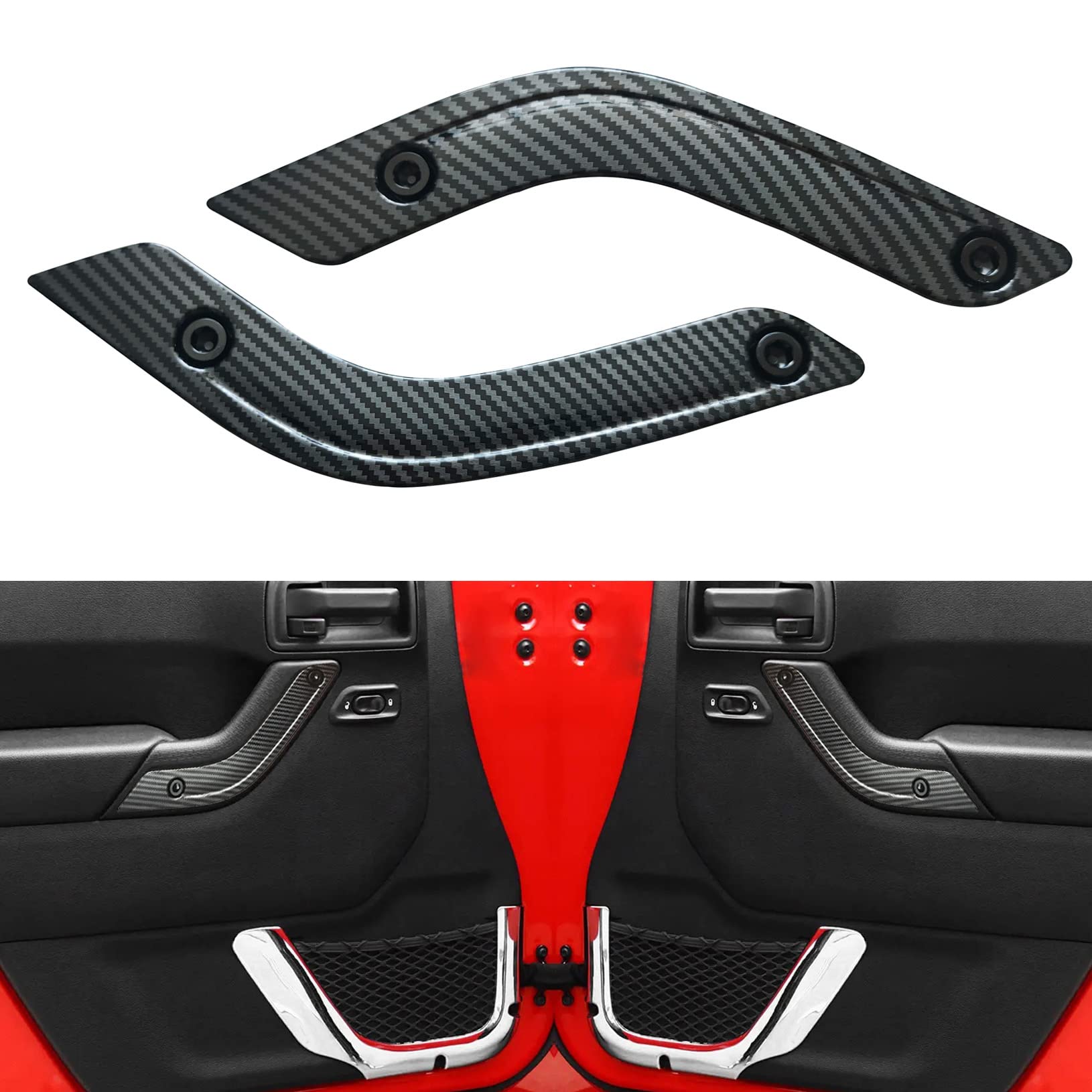 Timilge front view of pair covers showing clean factory fit and visual restoration benefit