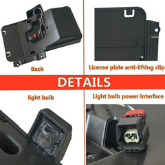 Timilge side angle of installed frame demonstrates integrated lamp visibility