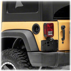 Timilge lifestyle shot of frame on Jeep shows neat OEM-style appearance