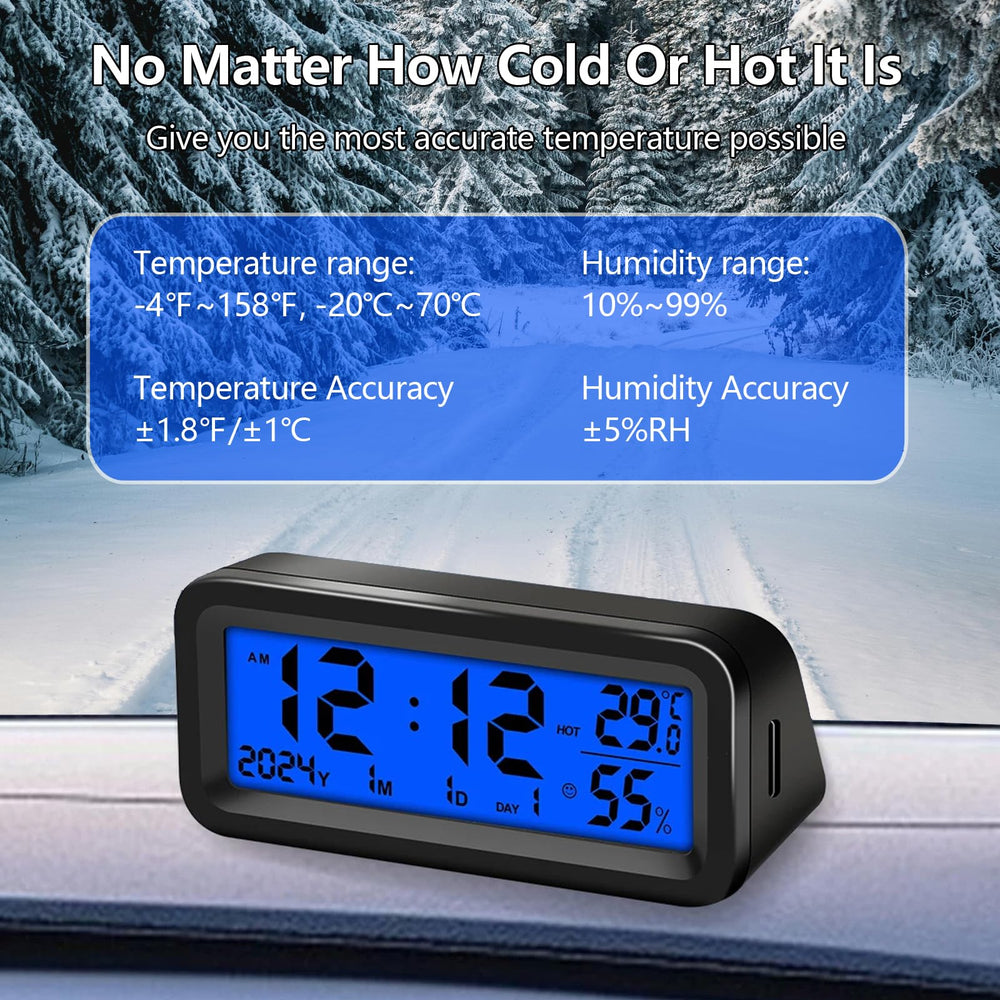 Timloon next to ruler showing compact size for easy dashboard fit