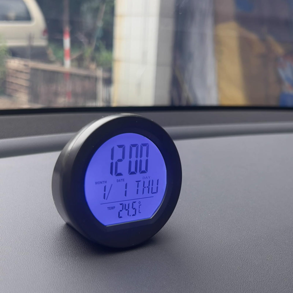 Timloon slim side profile on dash, saves space and reduces obstruction