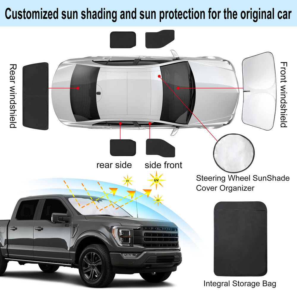 TINGLU installed full side window view keeping rear cabin cooler and comfortable