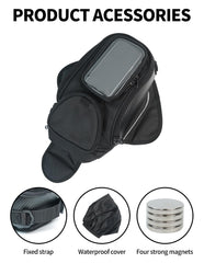 TINGPAI side profile featuring quick-buckle fixing strap for extra security