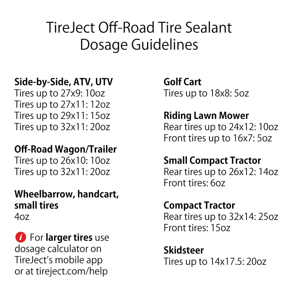 Rider repairing an off-road tire with TireJect on a dirt trail demonstrating fast recovery