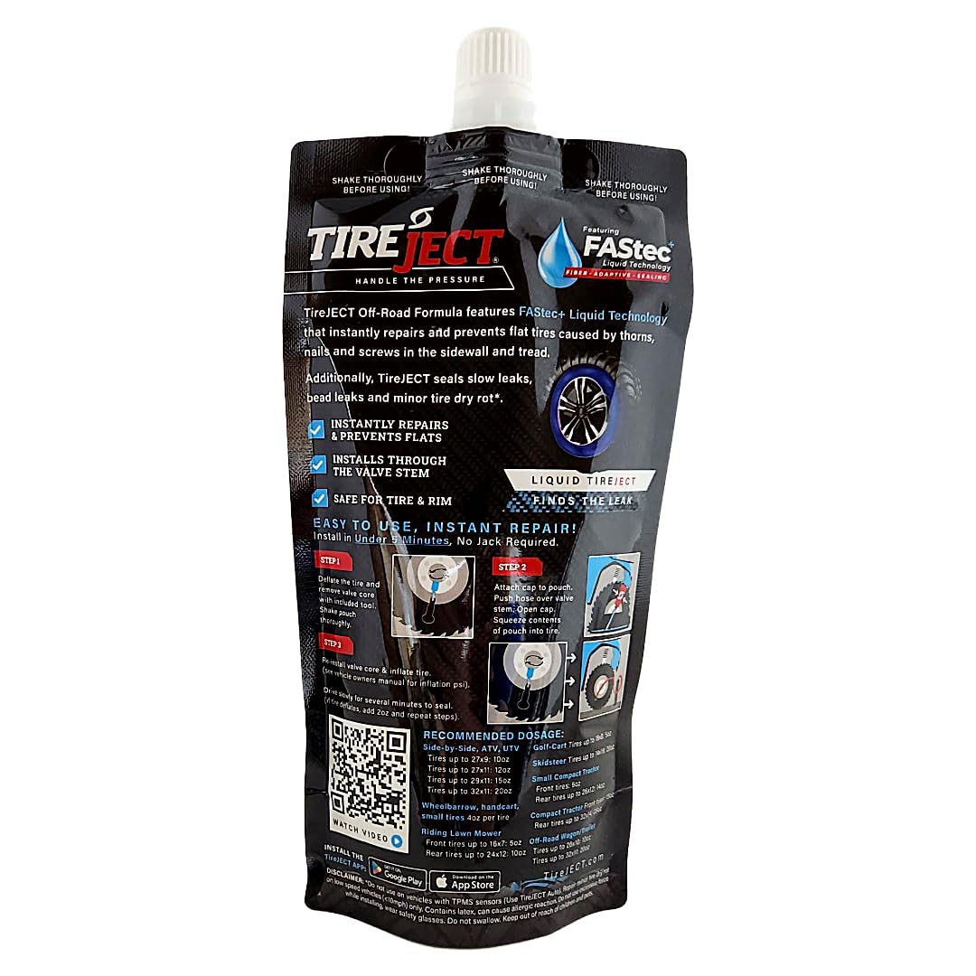TireJect metal valve core tool pictured for quick removal