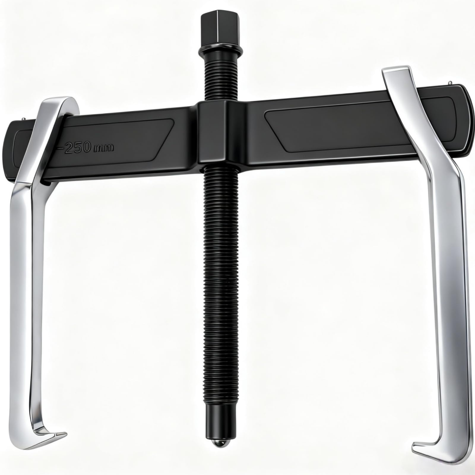 Tlence front view of 2-jaw puller showing overall build and durability benefit