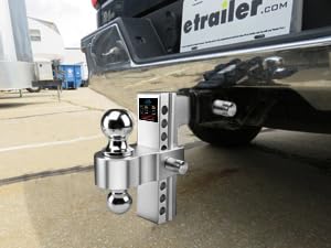 Tlvuvmo installed on pickup showing how it fits 2.5 inch receiver for reliable towing