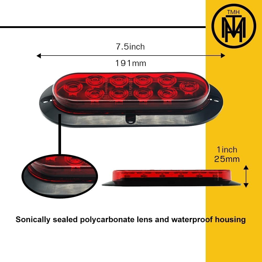 TMH side profile showing ABS housing for durable impact resistance