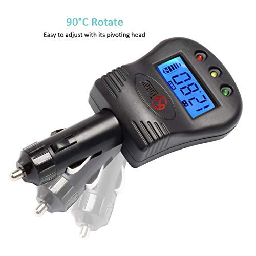 TN TONNY close-up LCD display with numeric voltage and bar-graph for clear readings
