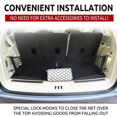 TN TrunkNets Inc close-up of elastic mesh weave showing durable stretch benefit
