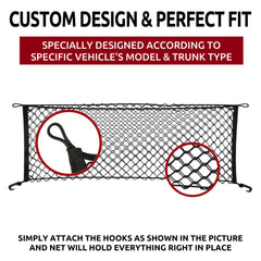 TN TrunkNets reinforced hooks and mounting points for secure attachment