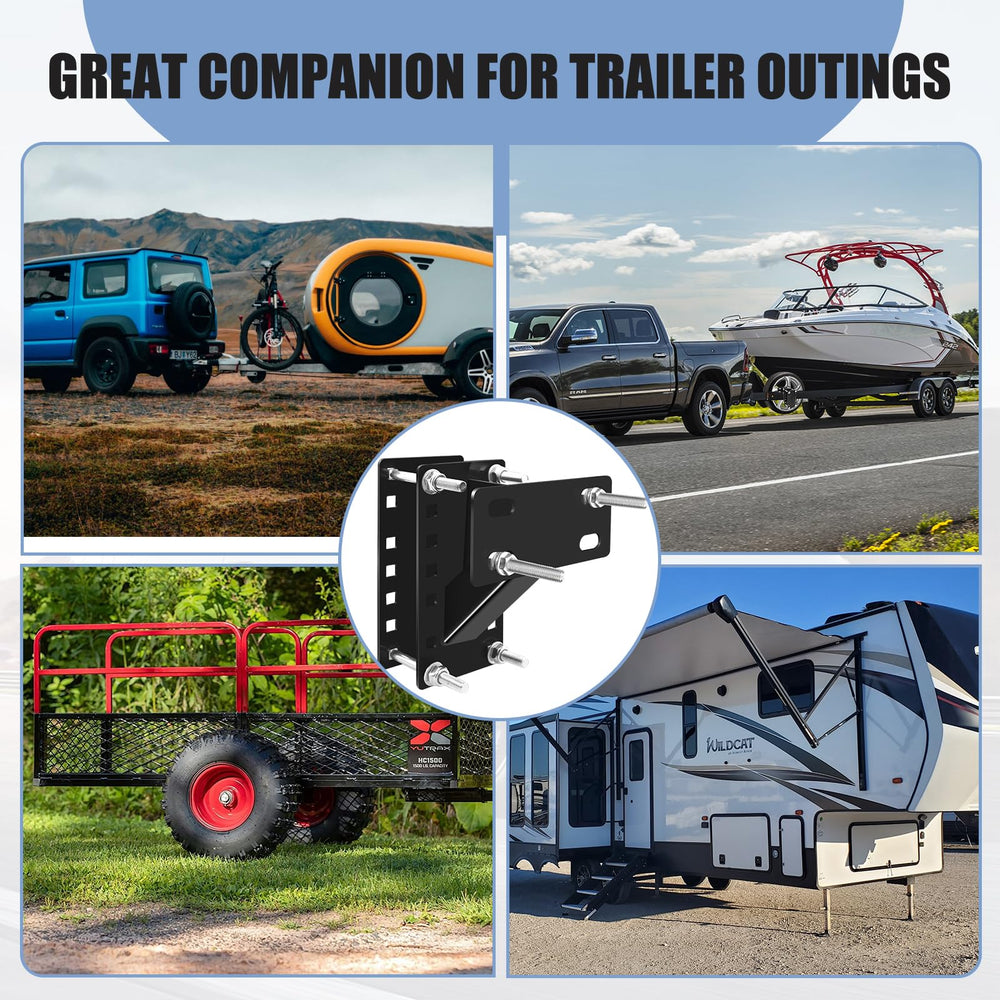 TNCZHYLX on a boat trailer in use illustrating weatherproof construction and reliable transport