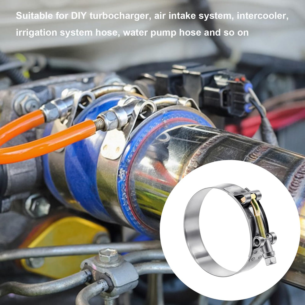 Tnisesm lineup of clamps by size for quick visual selection and application planning