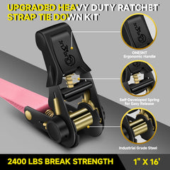 TOBUMO ratchet close-up with padded handle for safer tightening