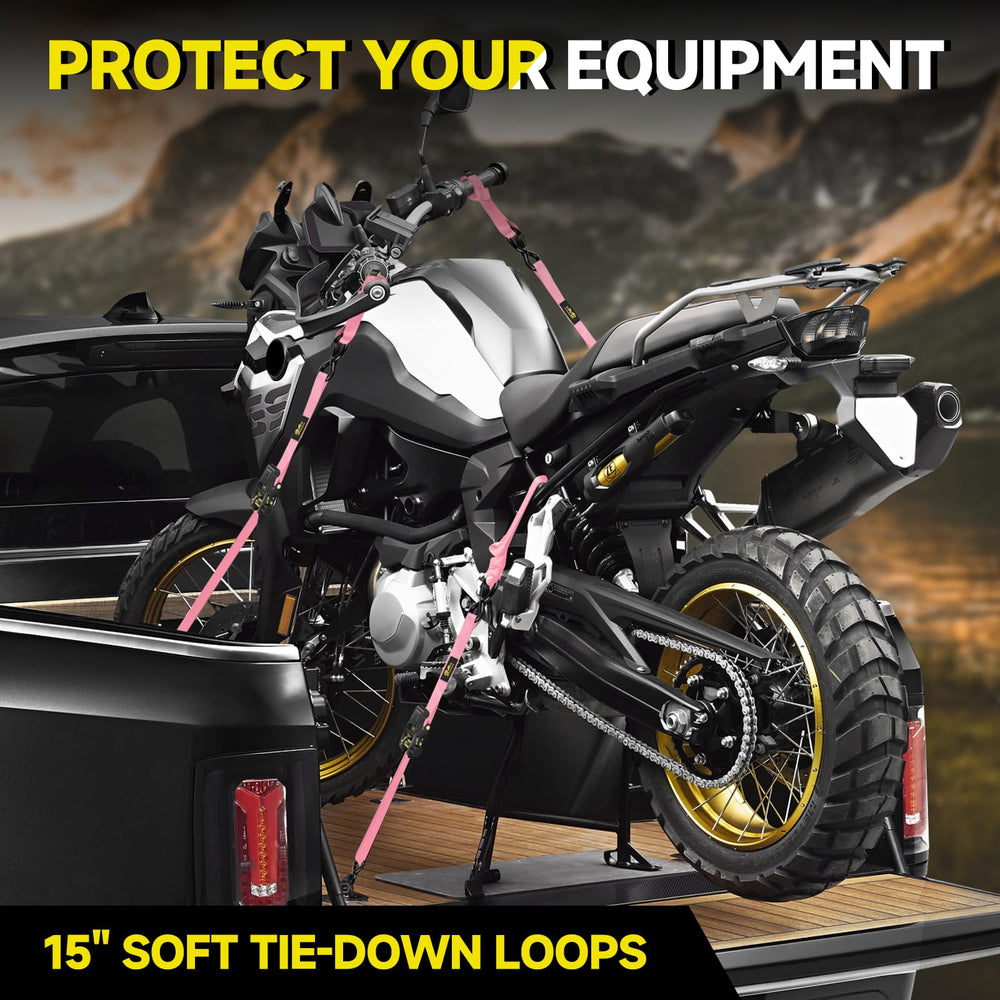 TOBUMO 15-inch soft loop close-up protecting surfaces from abrasion