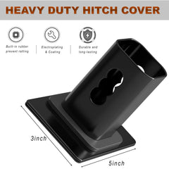 TOEASYTY hitch lock with two keys highlighting theft protection and ease
