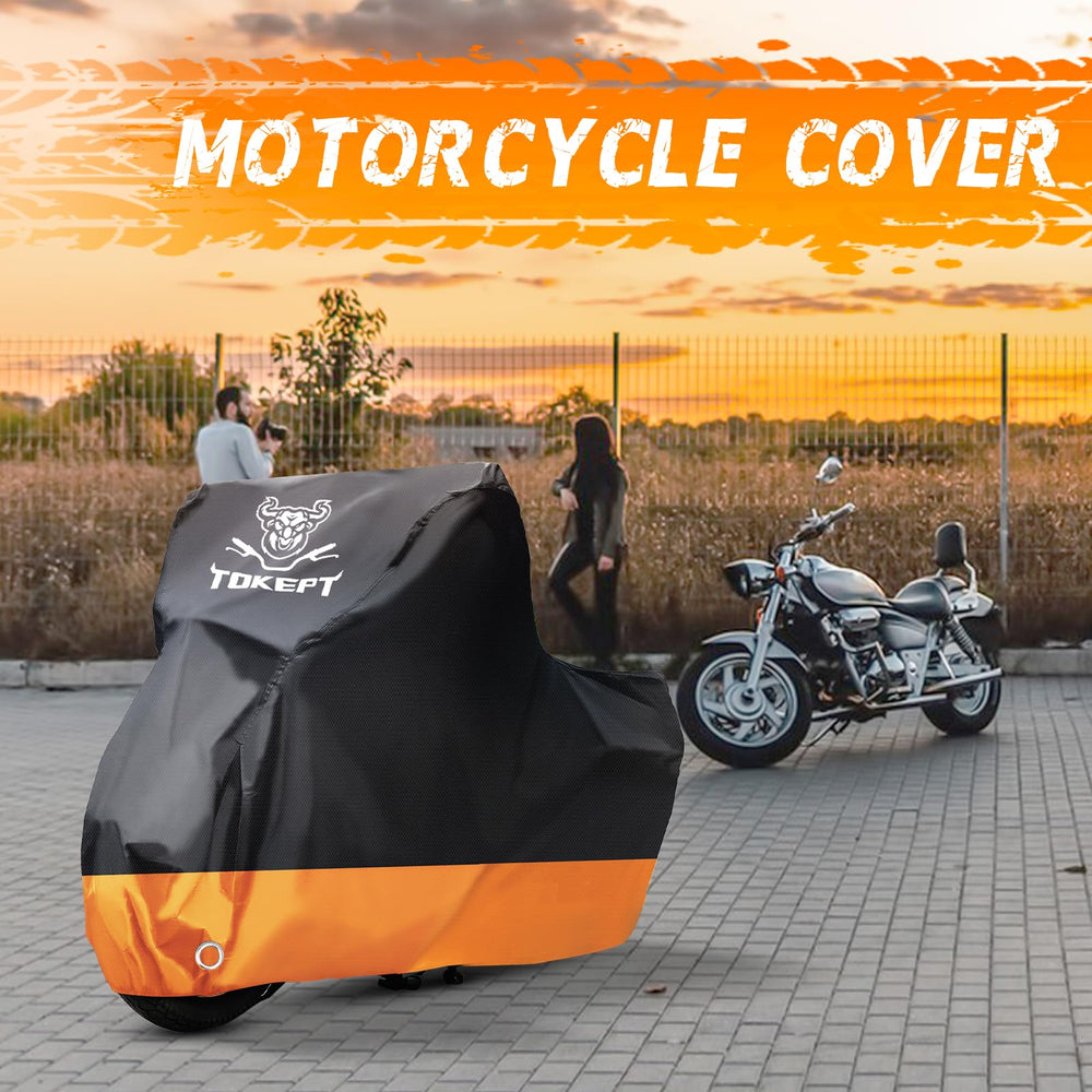 Tokept folded cover inside compact storage bag for easy transport and neat storage