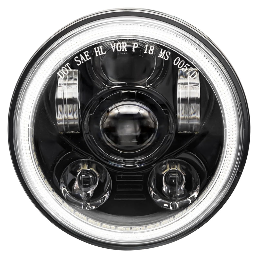 ToKnoMe front headlight view showing lens and styling benefit improved visibility