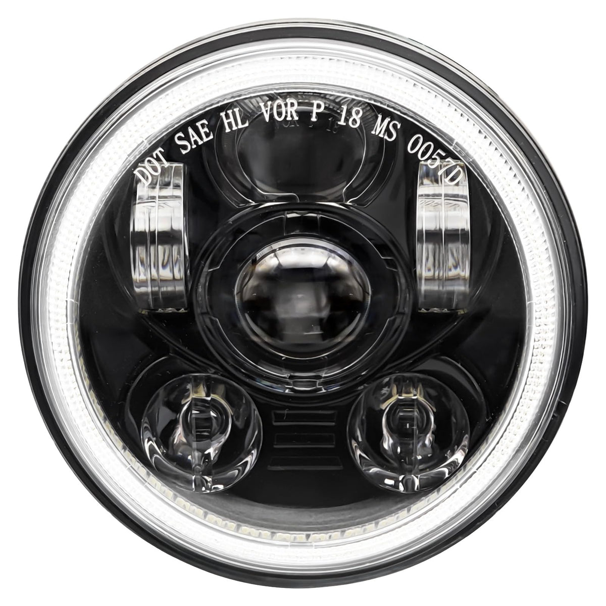 ToKnoMe front headlight view showing lens and styling benefit improved visibility
