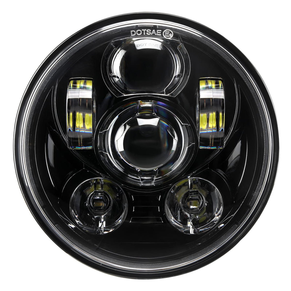 ToKnoMe front view headlight showing fit and modern styling for improved visibility