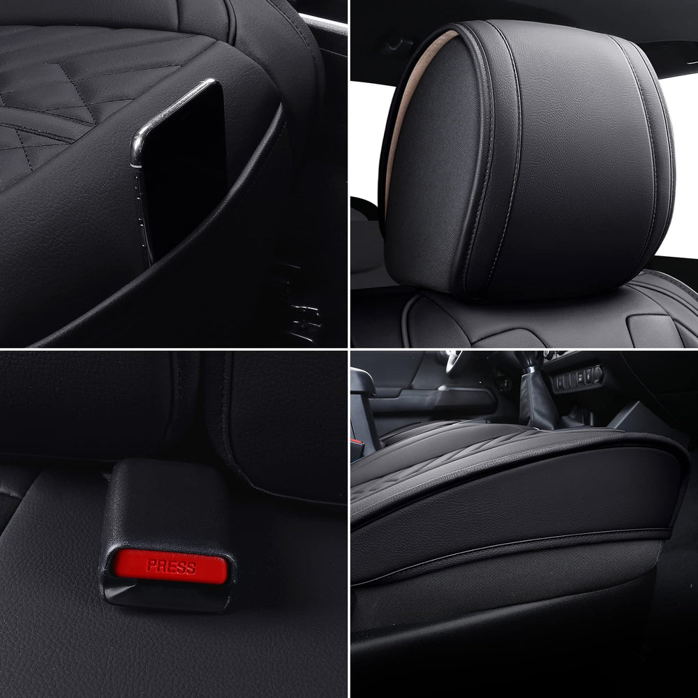 Tomatoman installed passenger seat top-down showing matched look benefit