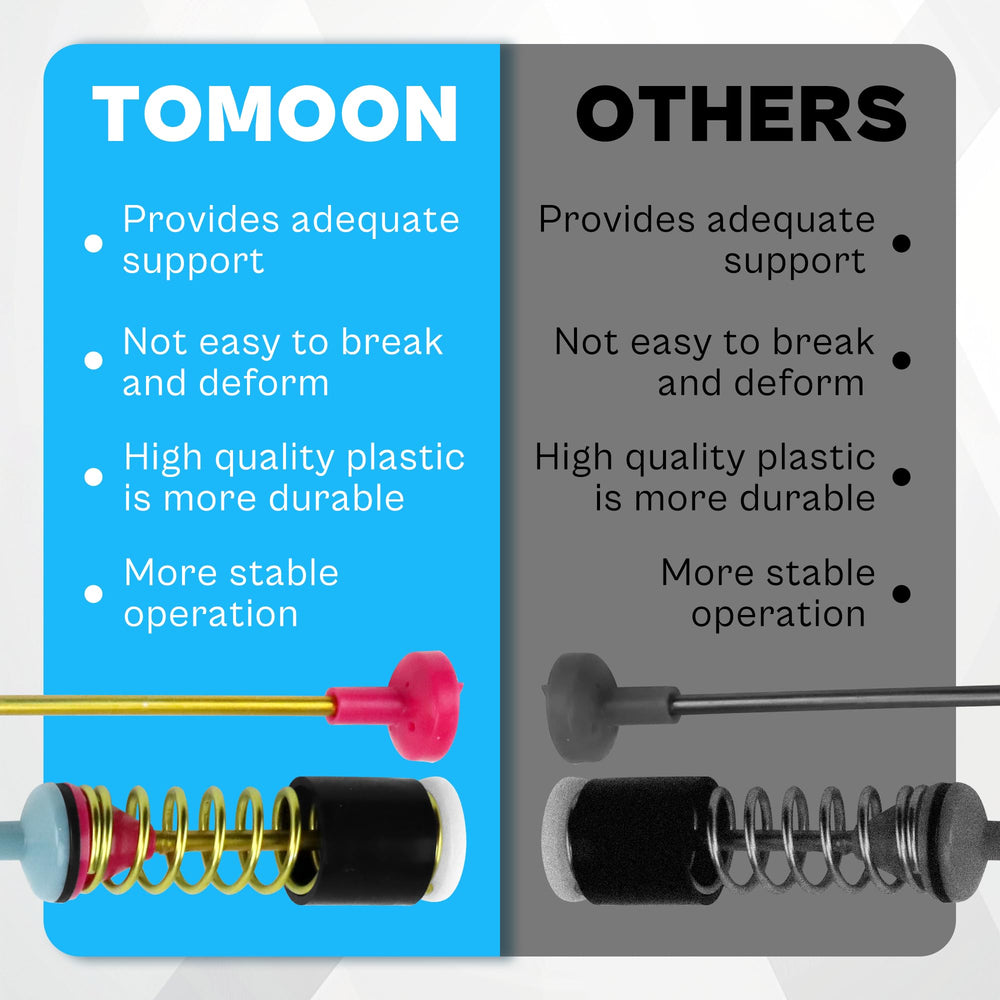 TOMOON rods with basic tools, simplifies DIY replacement
