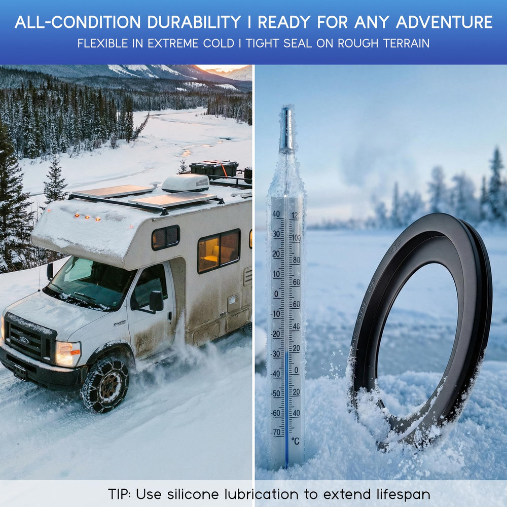 TOMOON two seals side-by-side for backup convenience and value benefit