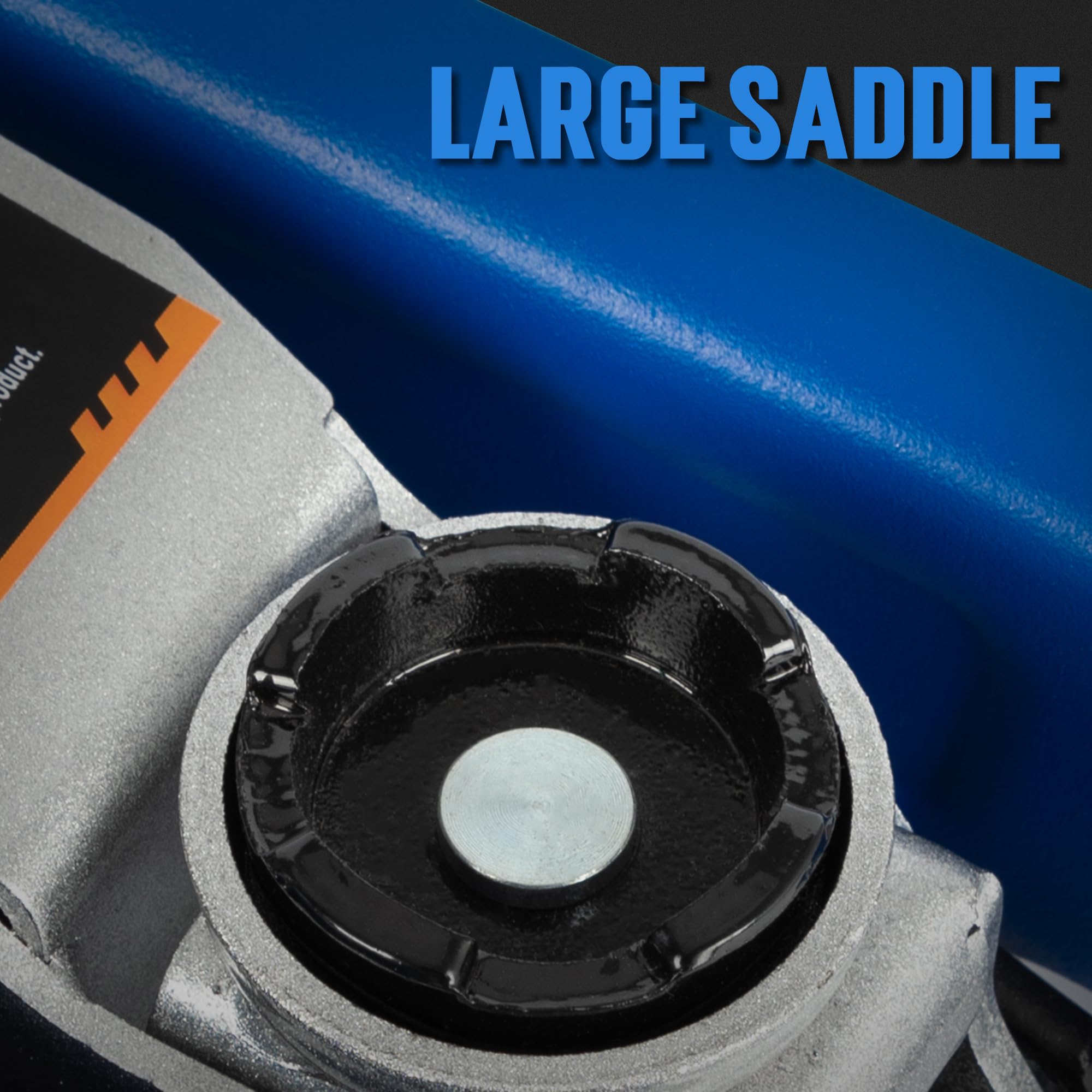 TONDA hydraulic piston detail showing solid construction benefit for reliable use