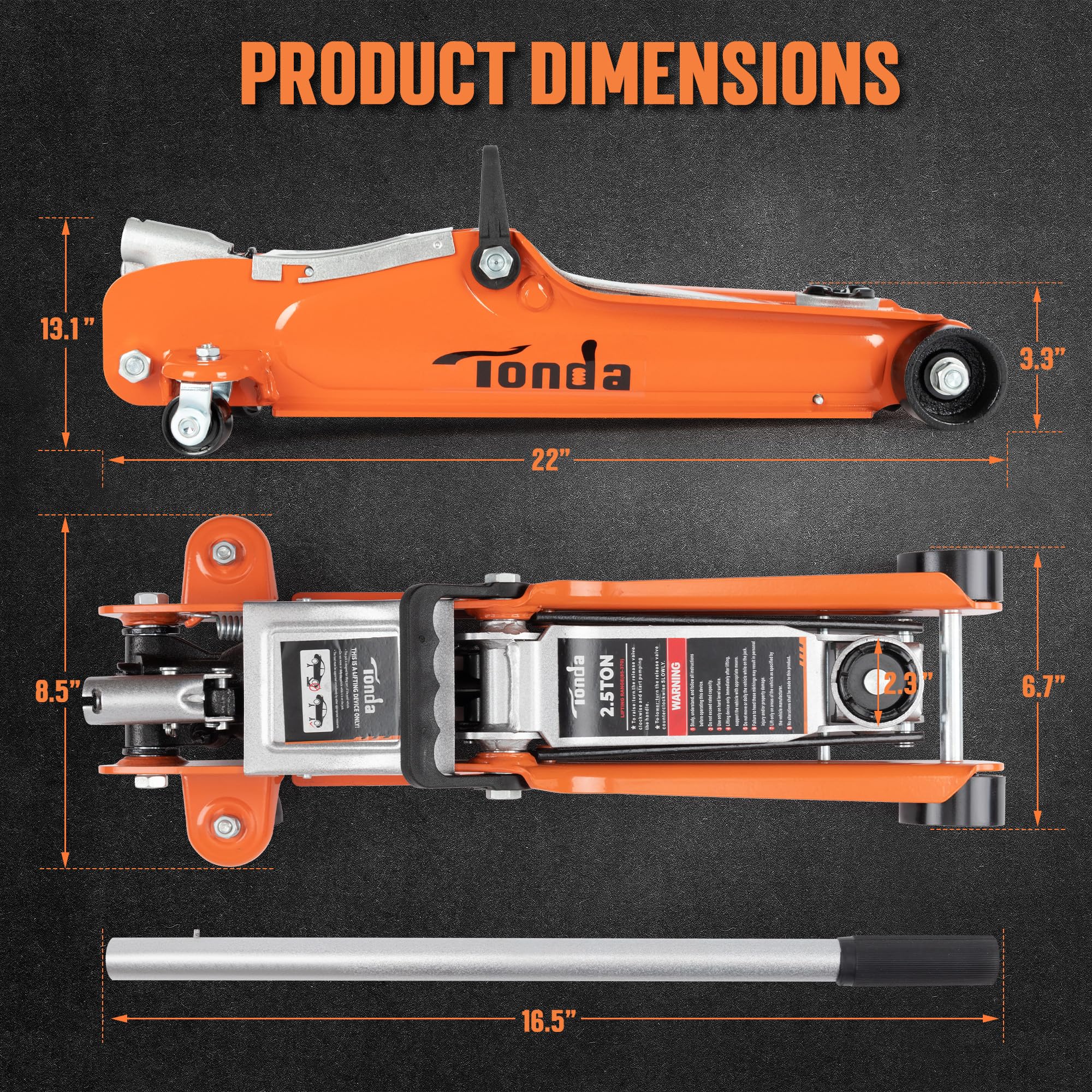 TONDA close-up of hydraulic saddle showing precision contact for safe lift