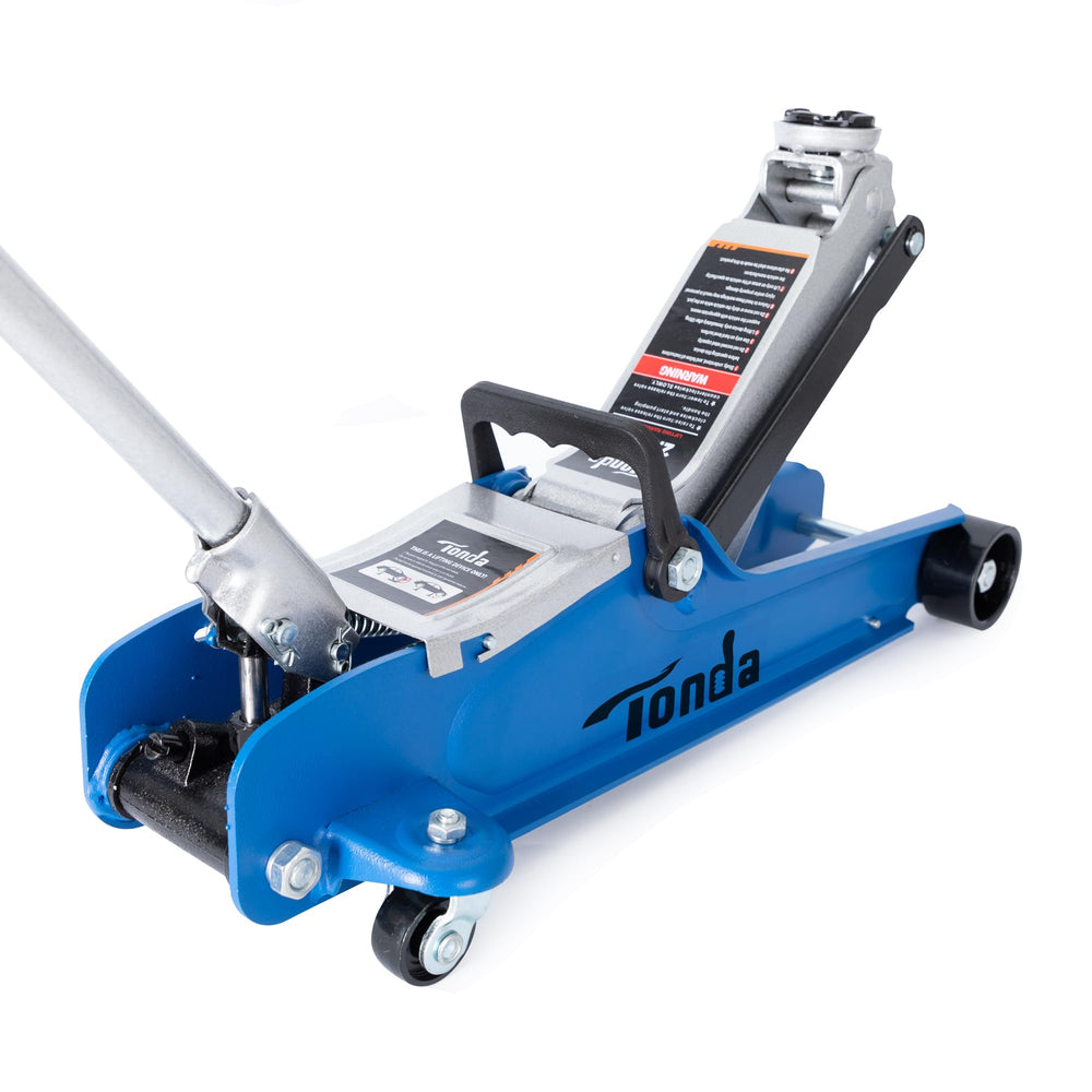 TONDA stored with handle detached showing compact storage benefit for garages