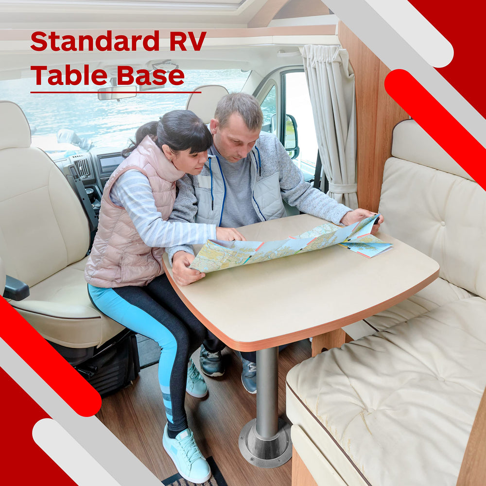 TonGass RV lifestyle table setting showing reliability and neat appearance