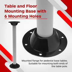 TonGass side profile mount illustrating low-profile design and strength