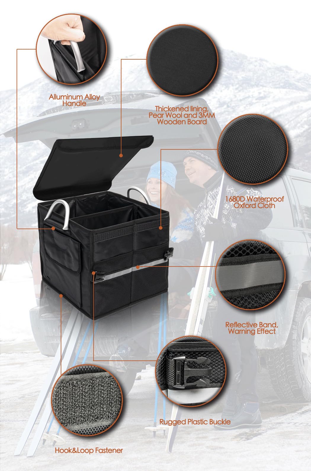 Tongketec aluminium handle detail for easy carrying convenience