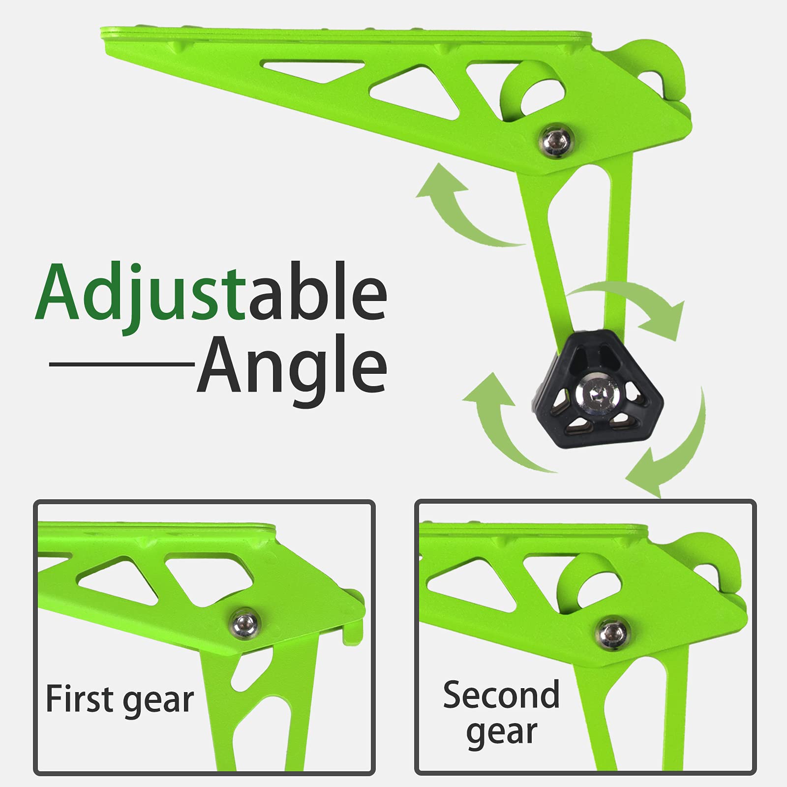 TOOENJOY folded step stored compactly in glove box for easy transport