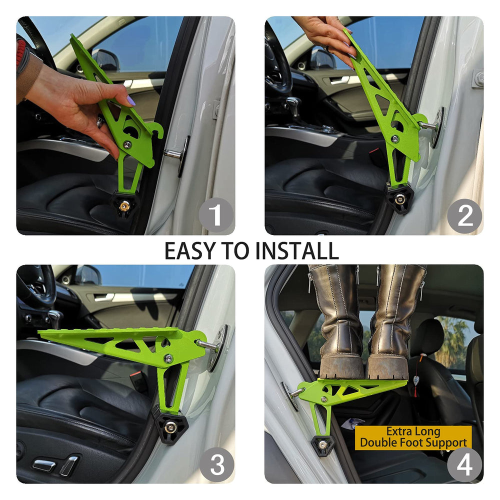 TOOENJOY close-up of hexagonal rubber pad protecting door frame and improving grip