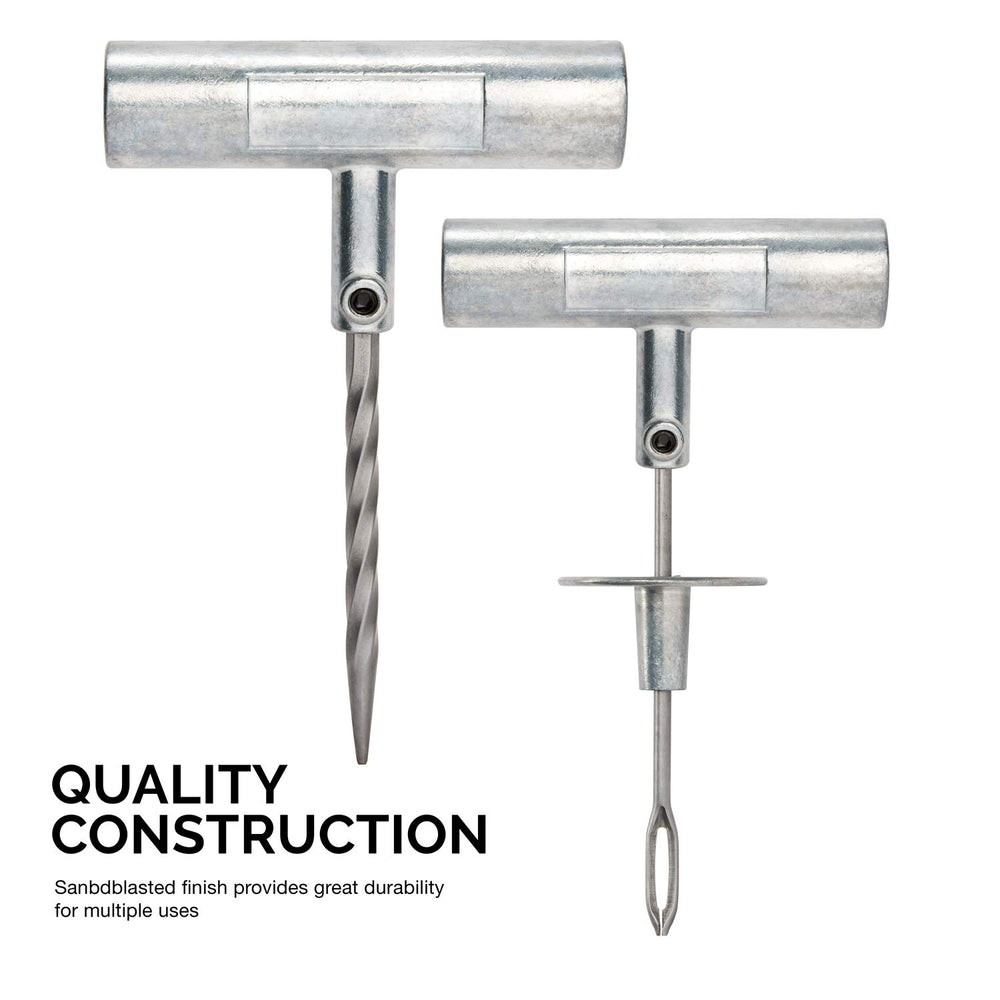 Tooluxe T-handle insert tool close-up demonstrating ergonomic grip and leverage