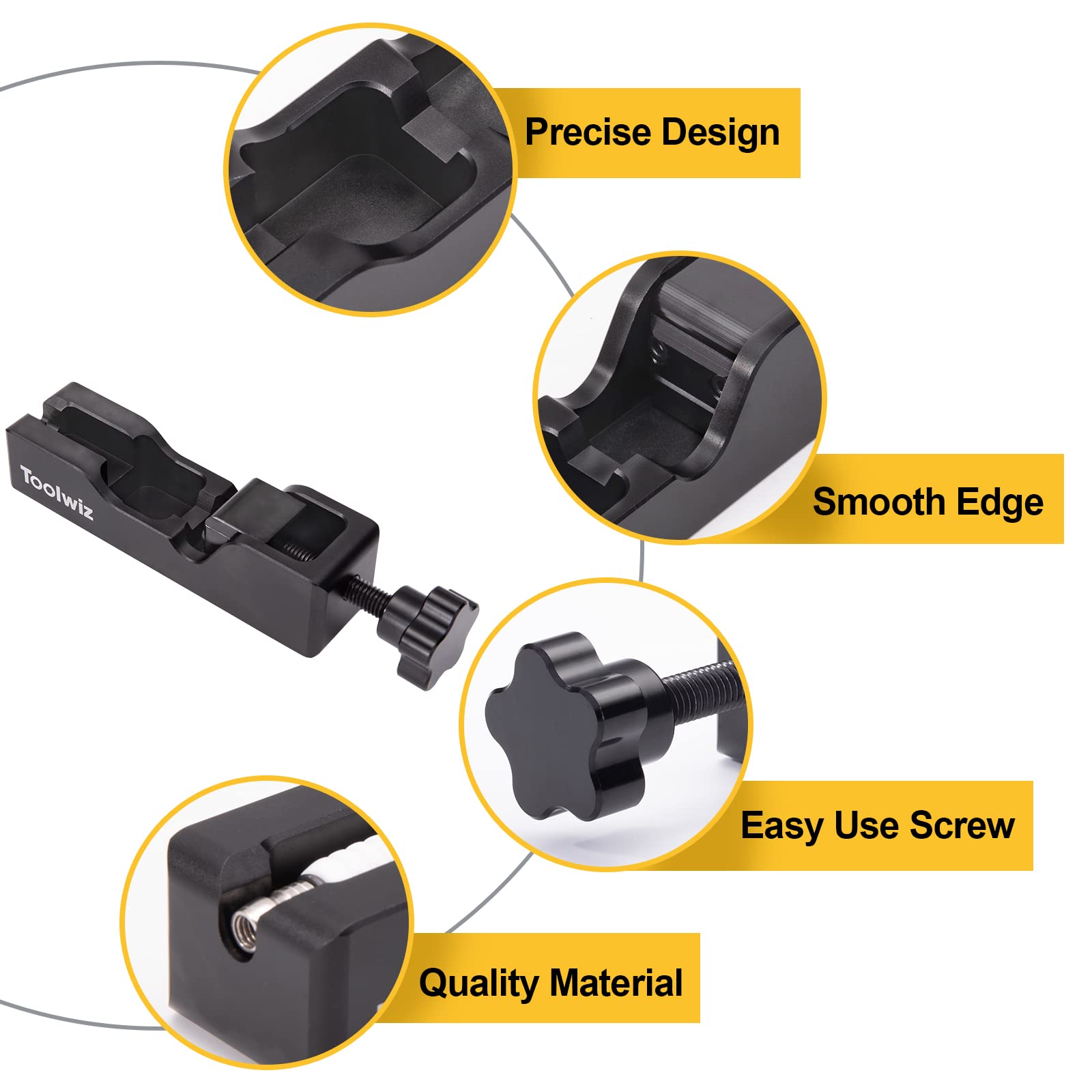 Toolwiz kit layout with spark plug and gauge ready-to-use for convenience