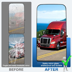 TOP-MAX glass edge profile showing flat glass clarity benefit