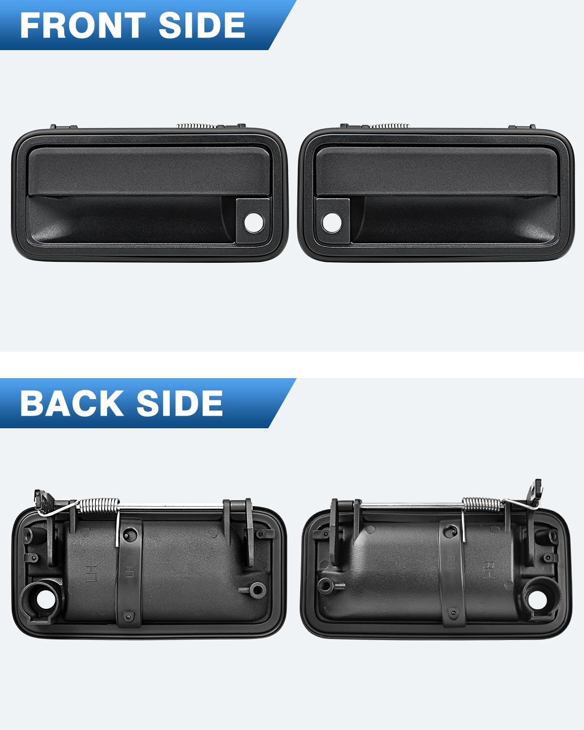 TOP-MAX handle label and part numbers showing compatibility details