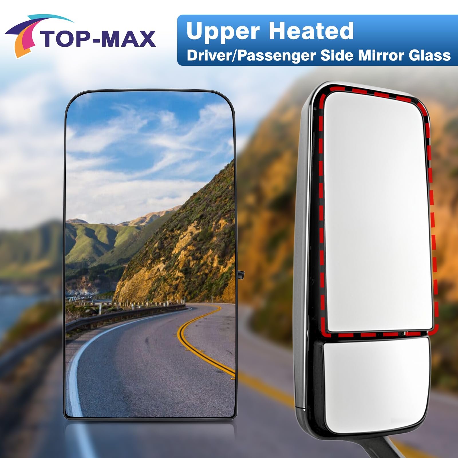 TOP-MAX protective film being peeled off showing ready-to-use clarity benefit