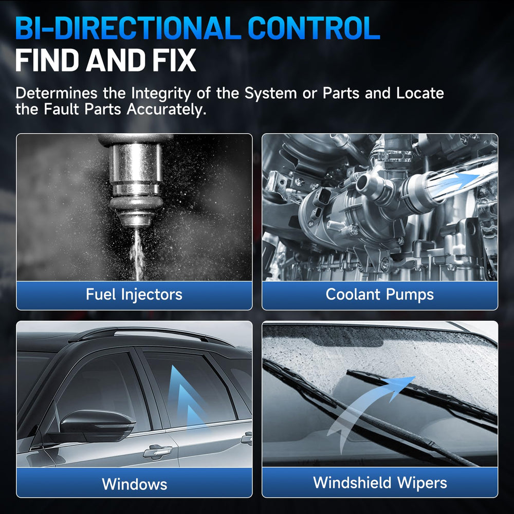 TOPDON ArtiDiag Pro performing an actuator test on a car door lock to confirm component function