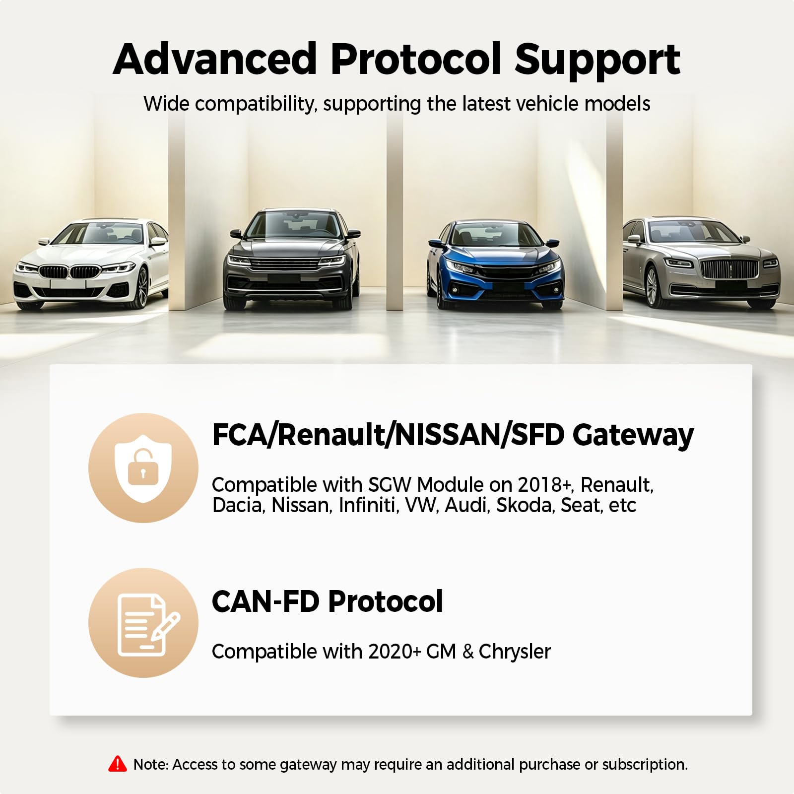 TOPDON ArtiDiag600 Pro connected to vehicle OBD port demonstrating fast diagnostics
