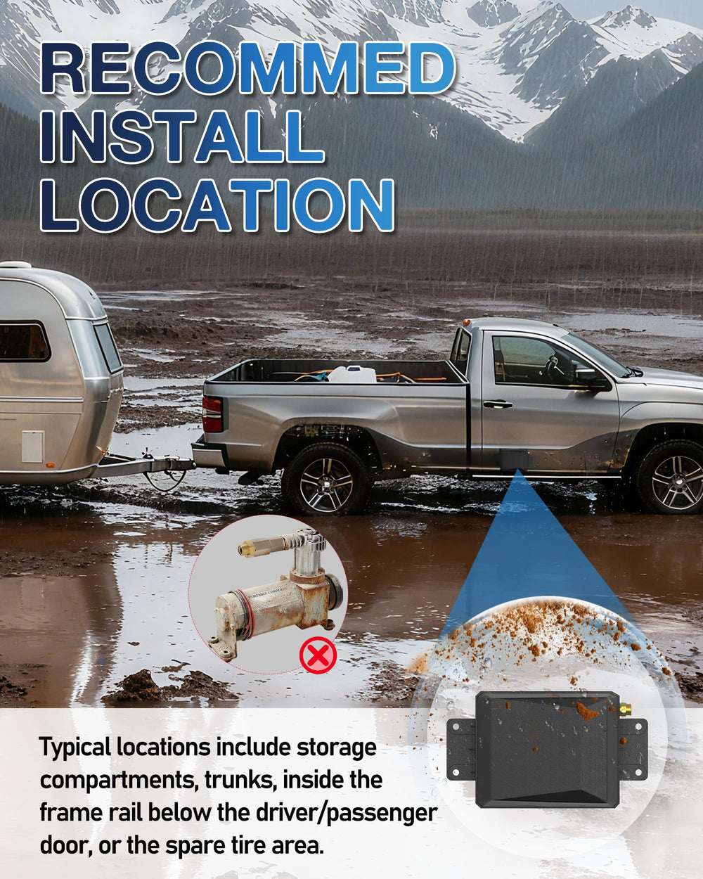 TOPICK full installation kit laid out for simple, complete setup