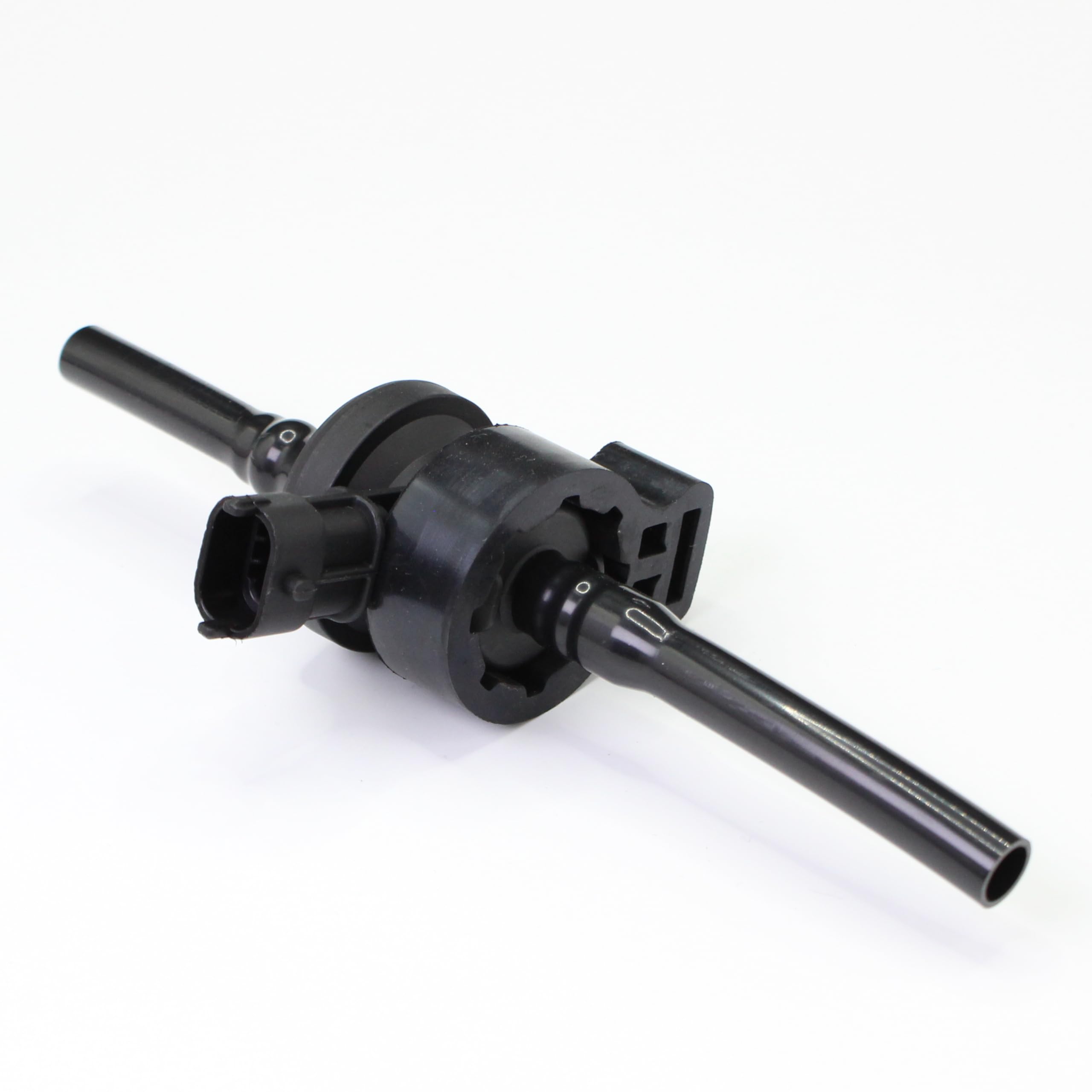 TOPMV purge valve beside ruler scale showing compact dimensions and OEM match