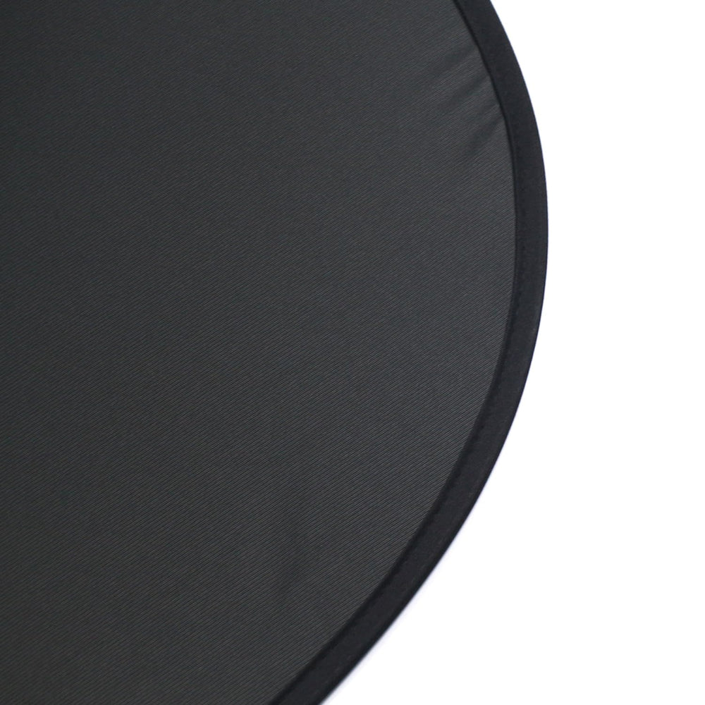 Topraco cover retracted into housing showing compact stowage convenience