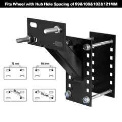 TOPSHINE clamp attached to beam demonstrating strong, adjustable grip